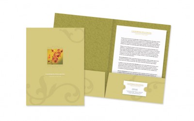 Corporate Brochure Design for California Wellbeing