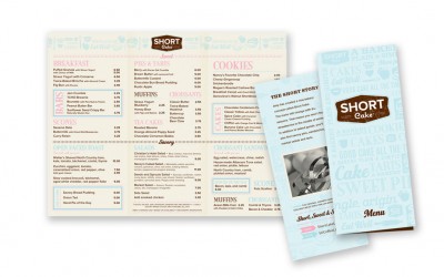 Brochure Designs for Short Cake