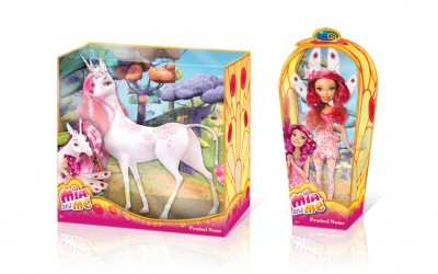 Childs Toy Package Design for Mattel Mia and Me