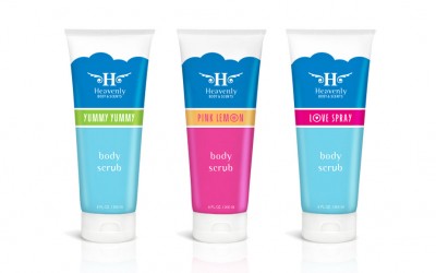 Consumer Packaging Design for Heavenly Lotions