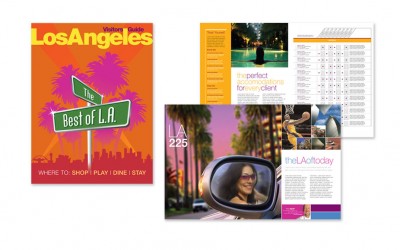 Creative Brochure Designs for LA Inc.