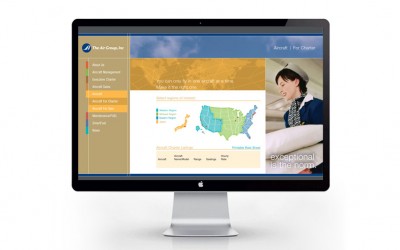 Professional Web Design for The Air Group