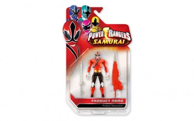 Toy Package Design for Power Rangers