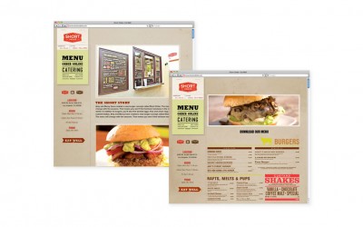 Web Design and Branding for Short Cake