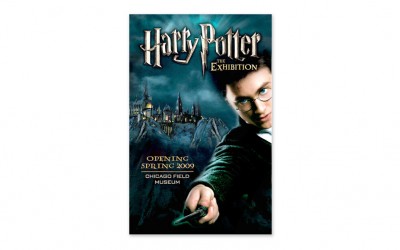 Ad Design for the Harry Potter Exhibition