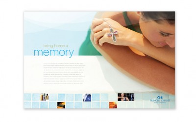 Ad Design for Princess Cruises