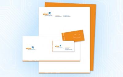 Business Card Design for Ohm