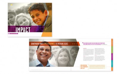 Company Brochure Design Extension for TCWF