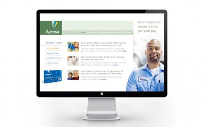 Custom Website Design for Acensa