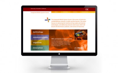Professional Web Design for USC